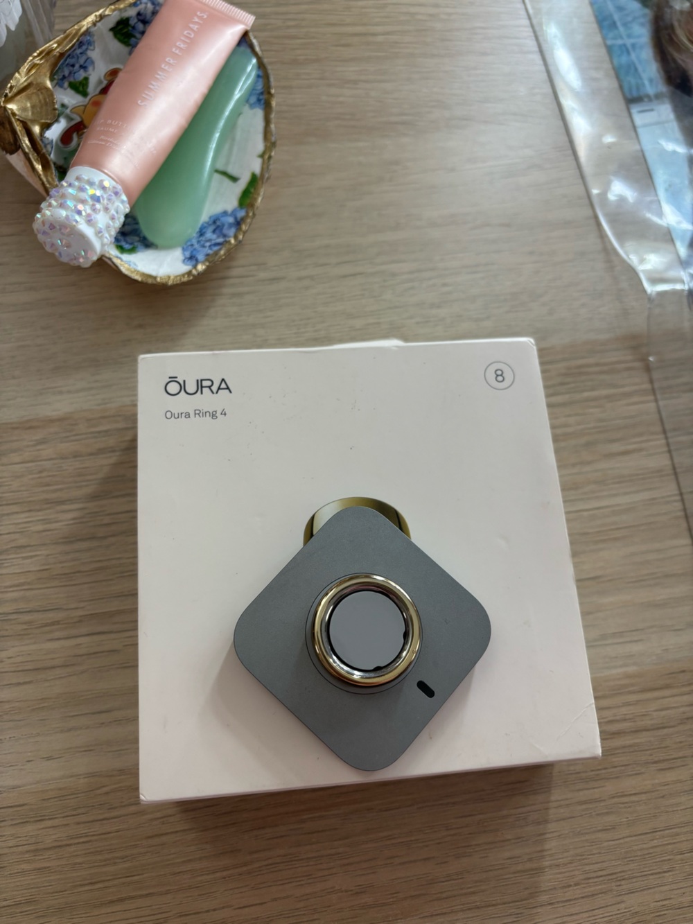 Gold Oura Ring - Picture 4 of 5